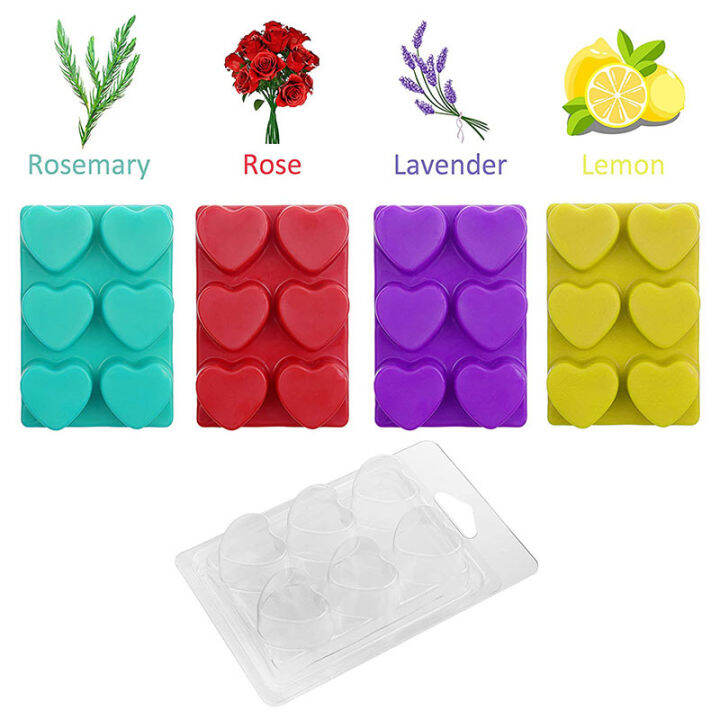 25pcs-candles-clamshells-for-boxes-wickless-molds-clear-shape-heart-wax