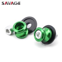 Swingarm Spools Slider For KAWASAKI ZX6R ZX9R ZX10R ZX12R ZX14R NINJA 250R 300 400 650/R Motorcycle Accessories Stand Screw M10