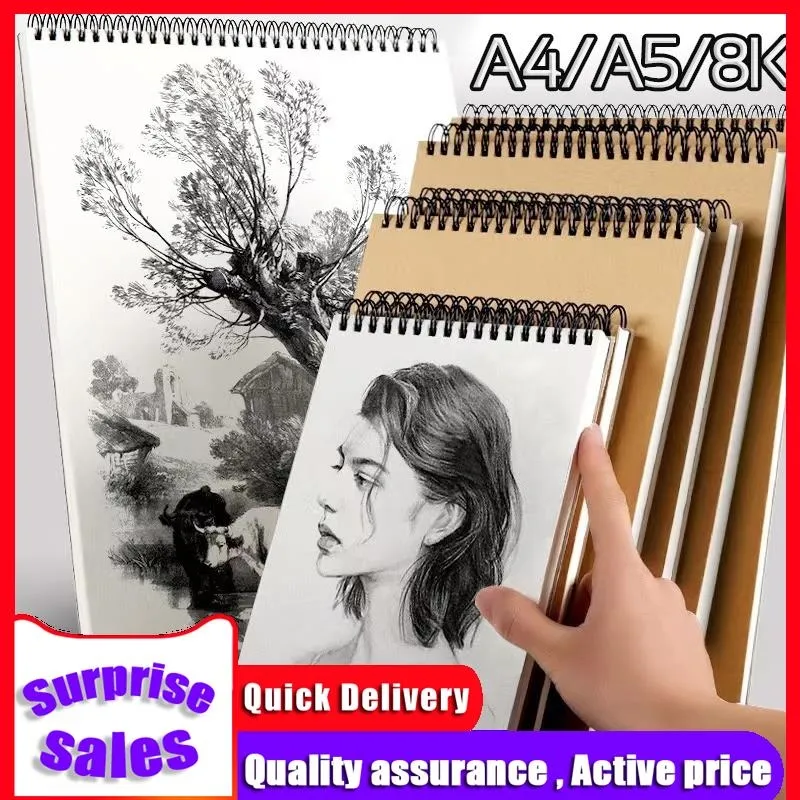A4/A5 Watercolor Book/ Paper Student Painting Book Drawing Book