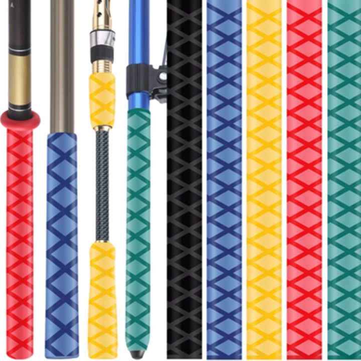 1meter-isolated-non-slip-heat-shrink-tube-fishing-waterproof-wrap-wire-protector-fishing-rod-badminton-racket-grip-cable-sleeve
