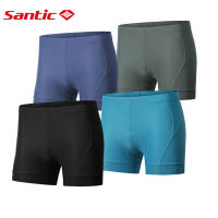 Santic Men Cycling Shorts 4D Sponge Padded Shockproof Road MTB Cycling Shorts for Men WM0P071 gnb