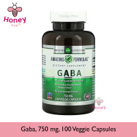 Amazing Nutrition, Gaba, 750 mg, 100 Veggie Capsules