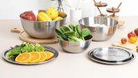 Queen Sense Dadam Stainless Steel Mixing Bowl 6P Set