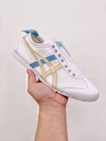 Onitsuka T1ger ใหม่ Ghost Tomb ผู้ชายและผู้หญิงรองเท้าผ้าใบรองเท้าลำลองรองเท้าแตะ Lazy ไม่มีสายรัดรองเท้าผ้าใบอเนกประสงค์