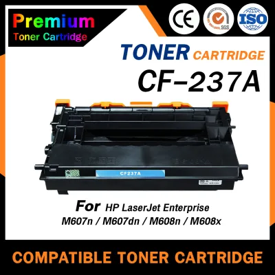 HOME Toner เทียบเท่าใช้กับรุ่น CF237A/CF237/237A/237 สำหรับ HP LaserJet Enterprise M609dn/M609x/M609dh/M631z/M631dn/M632fht/M632z/M632h/M633z