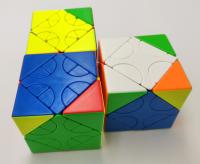 Meilong Mixup Skewb cube HunYuan Oblique-Turning Stickerless Cubo Magico Drop Shipping Brain Teasers