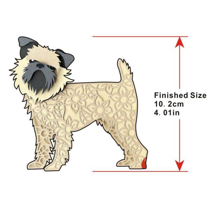 กริฟฟินบรัสเซลลิส3d-กระดาษสำหรับสมุดจดdiy-แม่พิมพ์เครื่องตัดโลหะชั้นกระบวนการตกแต่งด้วยการ์ดการตัดตายสินค้าใหม่20แนวโน้ม