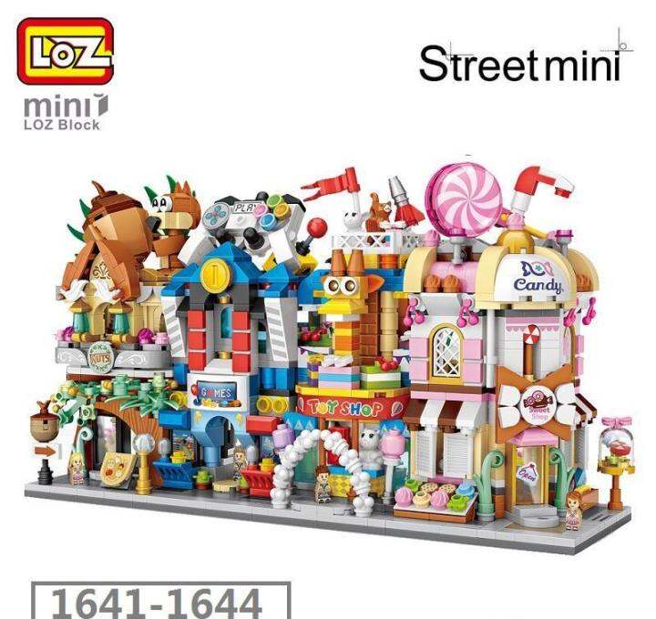 ตัวต่อ-ชุด-street-mini-loz-1641-จำนวนตัวต่อ-485-ชิ้น