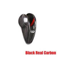 ：》“{： Real Carbon Fiber Car Gear Shift Head Cover Trim Shifter For Porsche MACAN 718 911 Panamera Cayman 2009-2020 Car Styling