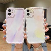✽☍ Full Cover Watercolor Soft Silicon Case For iPhone 11 12 Pro Xs Max SE 6 6S 7 8 Plus X XR 12 Mini Camera Protection TPU Cover