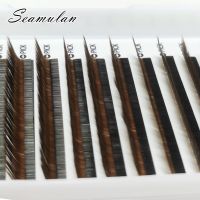 Lash Extenions Brown Lashes Colorful Eyelash Extension Classic Individual Eyelash Extension Makeup Tools Cables Converters