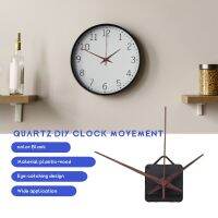 4Pcs Long Shaft Wall Clock Movement Mechanism with 4 Types 12 Inch Walnut Wood Quartz Clock Parts Replacement