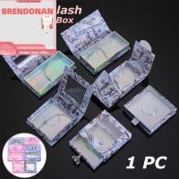 BRENDONAN เครื่องมือแต่งหน้าตา บรรจุภัณฑ์ 15~30mm Mink Lashes เคสขนตาเปล่า กล่องบรรจุภัณฑ์ขนตา USD ขนตาปลอม ขนตาขนมิงค์ กล่องขนตาดอลลาร์