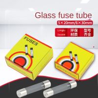 【YF】∋  10/100PCS Fuse 5x20 6x30 glass fuse 250v0.1A 0.2A0.5A1A2A3A5A6 10A15A20A30A