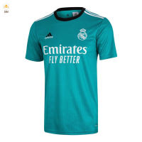 IUM Real Madrid CF เสื้อฟุตบอลระบายอากาศสำหรับวัยรุ่นฟุตบอลเครื่องแต่งกายเสื้อฝึกอบรมเยาวชนขนาดทีมโลโก้ของขวัญวันเกิดสำหรับผู้ใหญ่กีฬาเฉพาะเสื้อผ้าระบายอากาศ