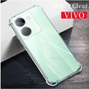 Vỏ cho Vivo y36 4G 2023 Vỏ bảo vệ chống rơi vỏ điện thoại trong suốt cho