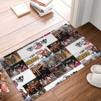 Rbd Studio Albums With Red Logo Carpet Polyester Floor Mats Holiday Anti-Slip Easy To Clean Birthday Gifts Mats Customizable