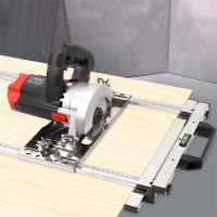 ( Promotion ) สุดคุ้ม แผ่นตัดกำหนดตำแหน่ง ชุดรางนำตัดสำหรับเลื่อยวงเดือน 4 นิ้ว Circular Saw Guide Positioning Cutting Board ราคาถูก เลื่อย ไฟฟ้า เลื่อย วงเดือน เลื่อย ฉลุ เลื่อย ตัด ไม้