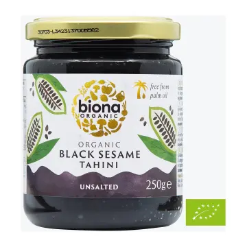 Organic Black Tahini 12 oz – Kevala