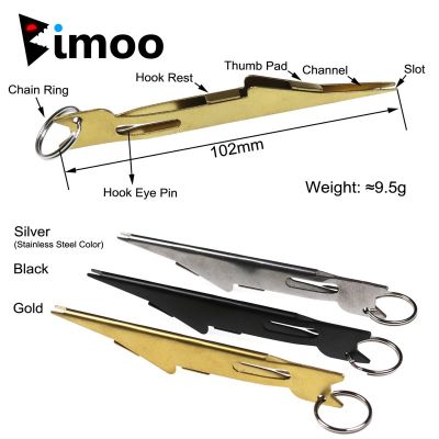（A Decent035）Bimoo Fly Fishing Nail Knot Tyer Hook Tool with Extractor Clip Leader amp; Mainline Link