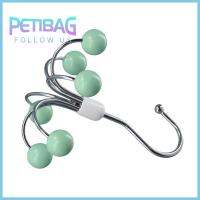 PETIBAG ไม่หลุดง่าย ไม่ใช้พื้นที่ การออกแบบกะทัดรัด การออกแบบสร้างสรรค์ ส่วนโค้งโค้งลึก หมุนได้360องศา หกกรงเล็บลูกปัด ที่เก็บของอเนกประสงค์