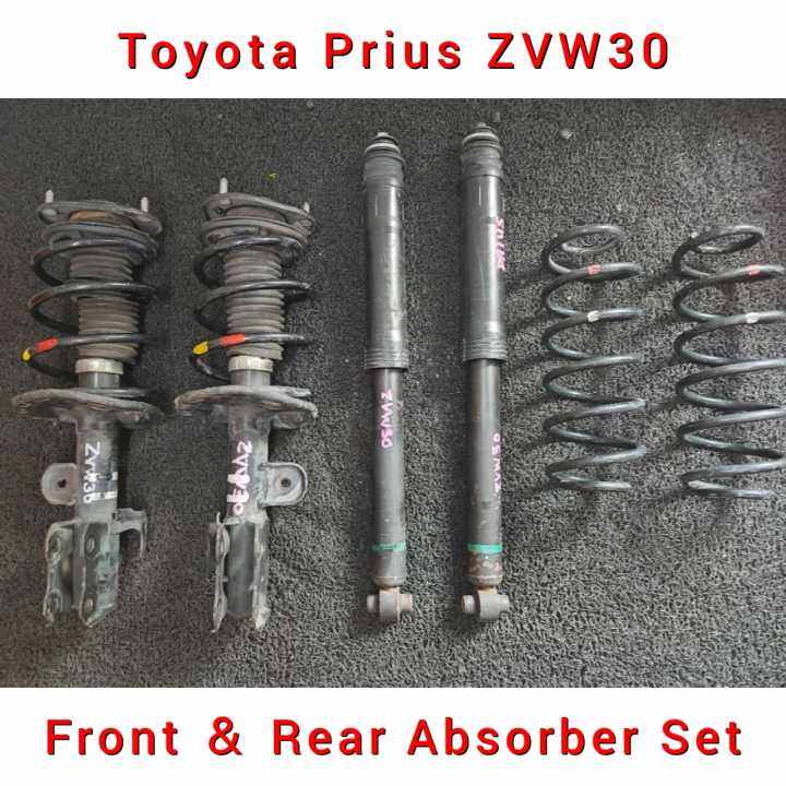 🇯🇵🇯🇵 Toyota Prius ZVW30 Front & Rear Absorber With Spring Set / Shock