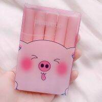 เซ็ทกลอสหมู Ruhuatuo 5 แท่งในกล่องเดียว