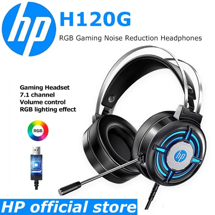 HP H360G / H220 / H320GS 7.1 Virtual Surround Usb2.0 Gaming Headphone