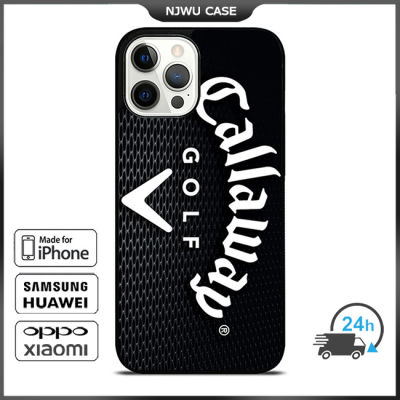 Callaway Golf Phone Case for iPhone 14 Pro Max / iPhone 13 Pro Max / iPhone 12 Pro Max / XS Max / Samsung Galaxy Note 10 Plus / S22 Ultra / S21 Plus Anti-fall Protective Case Cover