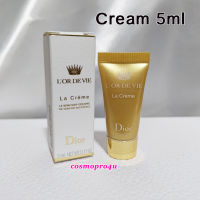 ครีม DIOR L or de vie La Creme ขนาดทดลอง 5ml มีกล่อง มีฉลากไทย ผลิต 10/22