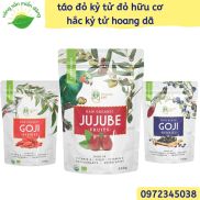 Táo đỏ kỷ tử hữu cơ - hắc kỷ tử hoang dã Organic Life