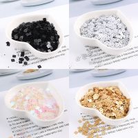 Multi Size 4mm/5mm/7mm Square Sequins Paillettes/Flat PVC Sequin Sewing craft Kids DIY Scrapbook Women Garments Accessories