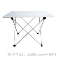 hyfvbu✻✱  Small Folding Camping Table Beach - Collapsible a