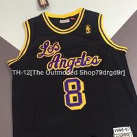 ✹℗ Comfortable Classic Ready Stock Kobe Jersey Vintage No. 8 los Black Rookie Basketball Plus Size Men Women Young 650366