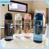 SADWSJ 780ml เด็กชายสาว ชัดเจน ฝ้า ถ้วยดื่ม ขวดน้ำกีฬา รั่วซึม ขวดน้ำดื่ม