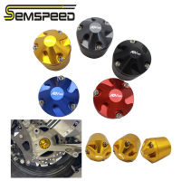 SEMSPEED For Honda ADV150 adv 150 2019  CNC Rear Wheel Fork Crash Slider Falling Protector Sliders Motorcycle Accessories