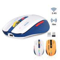 Hand-Friendly Design Mous Wireless Ergonomic Mouse With Adjustable Dpi Rgb Type-C Rechargeability Lightweight For Universal