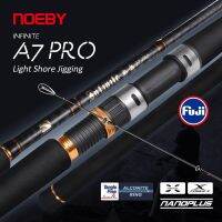 NOEBY คันเบ็ดสปินนิ่งจิ๊กกิ้งชายฝั่งแสง2.49M 2.75M 2.9M H H H คู่มือฟูจิการหล่อยาวสูงสุด11Kg คันเบ็ดน้ำเค็ม
