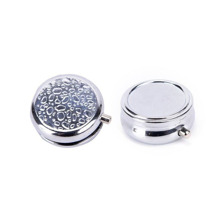 2017-divide-storage-1pcs-lot-metal-round-silver-tablet-pill-boxes-holder-advantageous-container-medicine-case-small-case-medicine-first-aid-storage