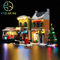 Kyglaring Led Lighting Set สำหรับ10308 Christmas High Street (ไม่รวม Building Blocks) ตกแต่งวันหยุด DIY