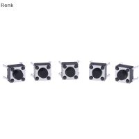 Renk 20pcs Mini Micro Momentary สัมผัสปุ่มกด6*6*5mm 4 PIN เปิด/ปิด