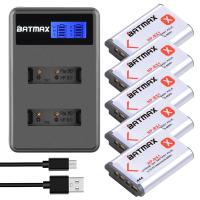 ZZOOI Batmax NP-BX1 NP BX1 NPBX1 battery 1860mAh +LCD Dual Charger For Sony FDR-X3000R RX100 AS100V AS300 HX400 HX60 AS50 WX350 AS300V