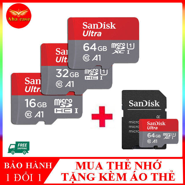 Thẻ nhớ Sandisk chất lượng cao sẽ giúp cho việc lưu trữ và sử dụng dữ liệu của bạn trở nên dễ dàng hơn. Hãy xem hình ảnh để tìm hiểu thêm về sản phẩm này!