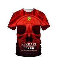 xzx180305  F1  Scuderia Ferrari2023 Signature 3D T-Shirt 24