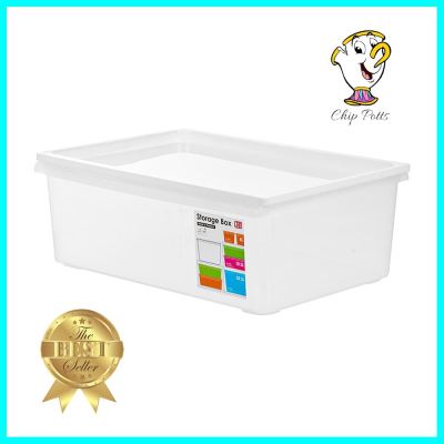 กล่องเก็บของ JCJ 5122 IVA M 10.5 ลิตร สีขาวSTORAGE BOX JCJ 5122 IVA M 10.5L WHITE **มีบริการชำระเงินปลายทาง**