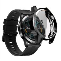 KOKINGTAIPAN 46 mm ทนทาน ใส เคส TPU แบบใส บางเฉียบ เปลือกป้องกัน เปลือกใส อุปกรณ์เสริม smartwatch ฝาครอบป้องกันแบบเต็ม ตัวป้องกันนาฬิกาอัจฉริยะ สำหรับ Huawei watch gt 2 Case ฝาครอบกรอบนาฬิกา