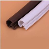 5M PVC wooden door window sash seal bumper strip weatherstrip sound insulation Decorative Door Stops