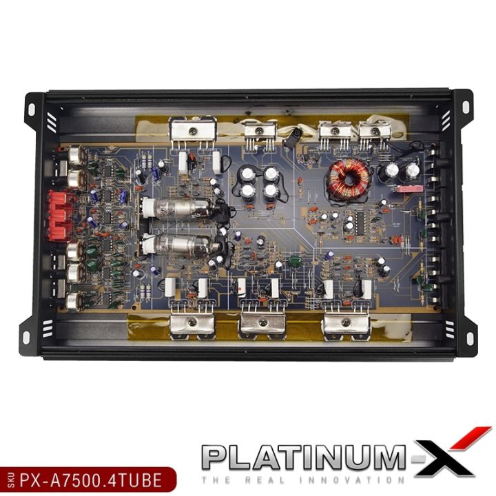 platinum-x-เพาเวอร์แอมป์-class-ab-4ch-แอมป์หลอด-เสียงดี-พาวเวอร์แอมป์หลอด-เพาเวอร์รถ-poweramp-เพาเวอร์4ชาแนล-แอมป์รถยนต์-เครื่องเสียงรถ-ขายดี-7500-4tube