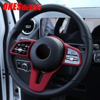 NEW For Mercedes Benz W177 V177 W247 W205 W213 W463 C118 W118 W167 X253 C257 X167 X247 H247 Car Steering Wheel Frame Trim Cover