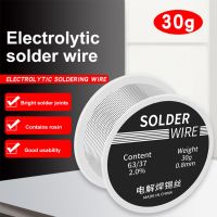 30g 0.8mm Welding Solder Wire High Purity Low Fusion Spot Rosin Soldering Wire Roll No-clean Tin BGA Welding